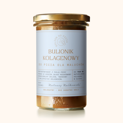 Bulionik kolagenowy - dla dzieci bez soli