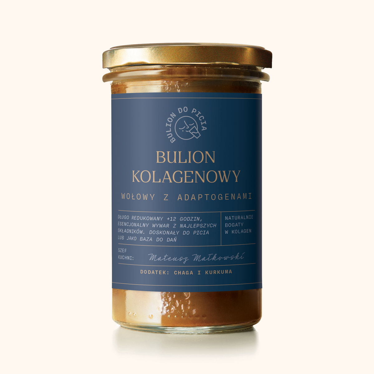 Bulion Kolagenowy Chaga-kurkuma