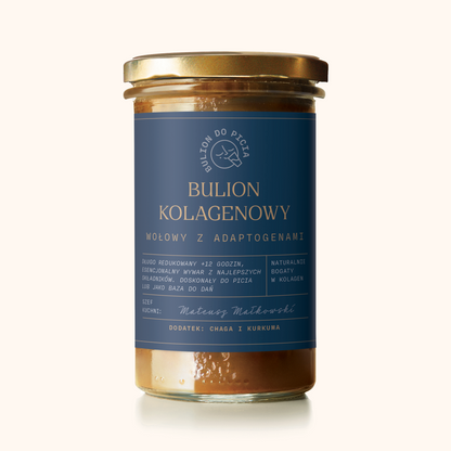 Bulion Kolagenowy Chaga-kurkuma