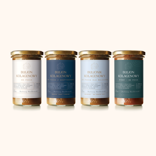 Buliony kolagenowe - Zestaw 4 smaków !