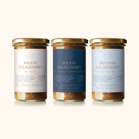 Buliony kolagenowe - Zestaw 3 smaków !