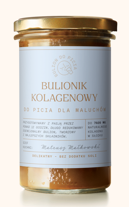 Bulion Kolagenowy dla dzieci premium - Tygodniowa kuracja x4