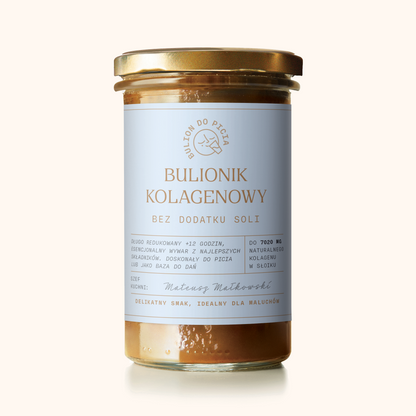 Bulionik kolagenowy - dla dzieci bez soli